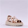 Una Healy Replay Chunky Sole Sandal - Beige Leopard Combi